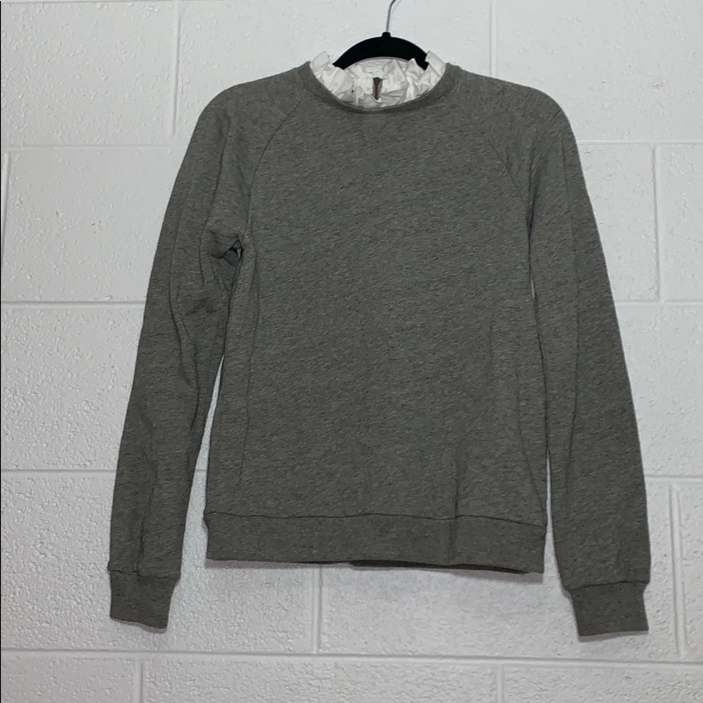 J. Crew Crimped Collar Sweater